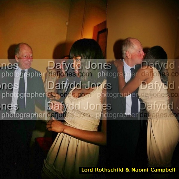 ➋➐ Jacob & Hannah RothschildGhislaine's Black Book (Hannah)Their Rothschild Foundation has been named a Supporter of the NSPCCThe Rothschilds are close to Ghislaine/Epstein comrade Peter MandelsonJacob seems friendly with Naomi Campbell & the late pedophile Lucian Freud