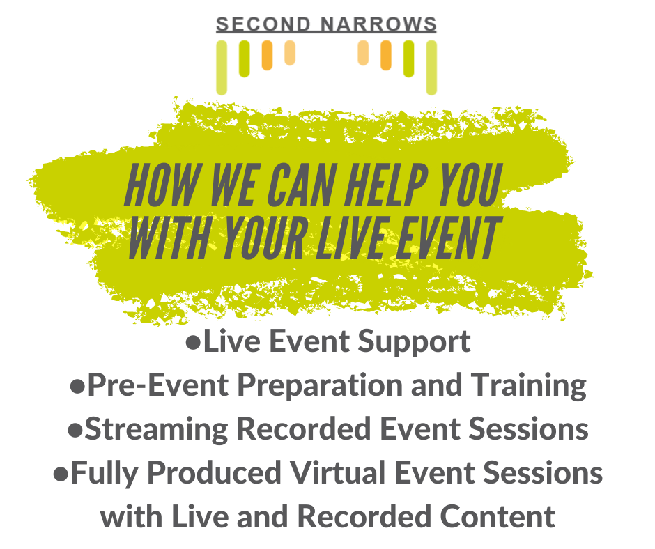 There are a variety of services and resources available under the larger branch of virtual event AV services and technology. Here are some relevant services we offer. 
#proav #avtweeps #liveevents #events #vancouverevents #MondayMotivation
