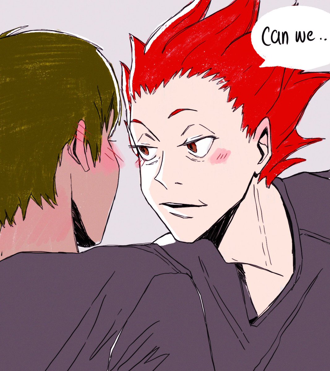 MIEL0013's tweet photo. Self indulgent ushiten
#UshiTen #Tendou #Ushijima #haikyuufanart https://t.co/rUzFwCQV3H