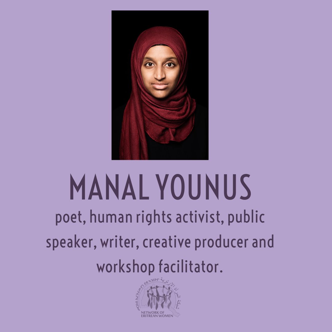 NetworkEriWomen's tweet photo. Manal Younus, another great Eritrean woman we want you to know about.
#Wewriteourownhistory https://t.co/xby4ublF5W