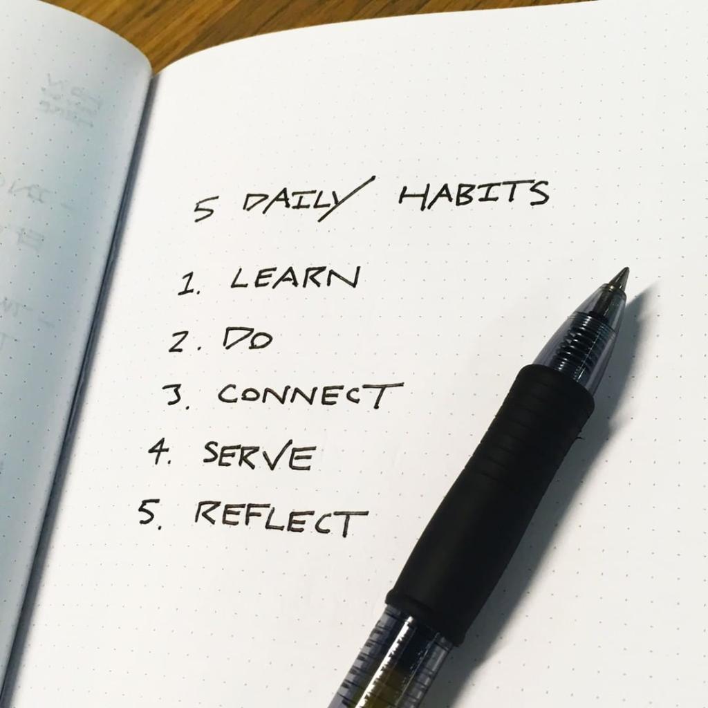 EntreLeadership's tweet photo. Love this list from Ken Coleman. What is one of your daily habits? https://t.co/Pg0txJhVwu