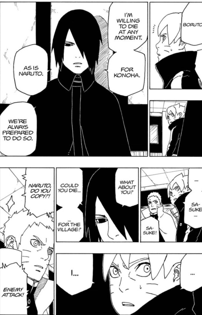 KingMe1906's tweet image. And some of y’all outchea hating on Saskue...#Boruto #BoutDatLife