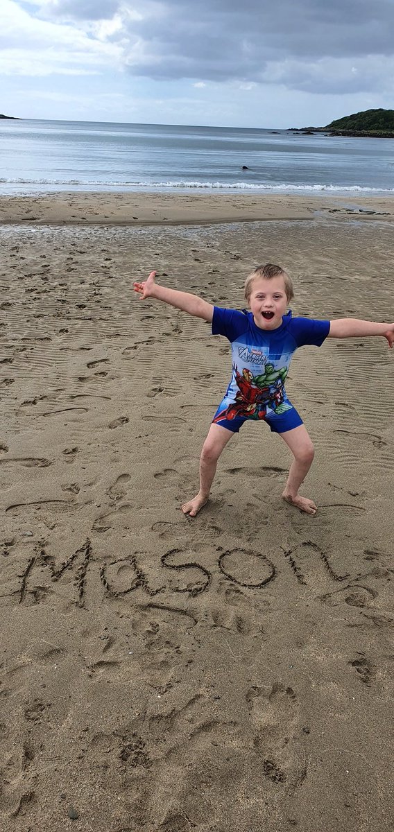 RuthGordon224's tweet photo. #GarthRequestLive2 We're watching from Scotland. My son Mason has Down's Syndrome and his favourite song is Standing Outside the Fire. Any chance you could please sing it for us? https://t.co/Quy0Czsm08