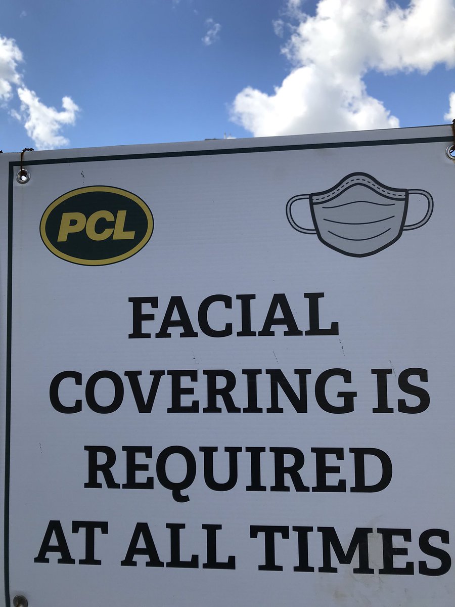 #MaskUpCanada #maskingforafriend #maskswork #maskathon #MondayMotivation #StopTheSpread <a href="/PCLConstruction/">PCL Construction</a>