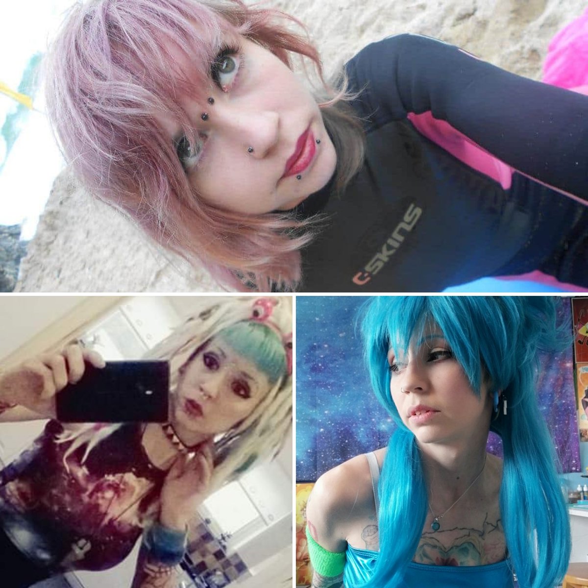 Bunny_Boi_Deku's tweet photo. Ok Doing the thing cause I haven't
Top pic is 10 years ago
Bottom left 5 years ago
Bottom right today
......tbh my face has not changed I do miss my piercings tho
#transformchallenge #throughtheyears https://t.co/HqnYxGas8m
