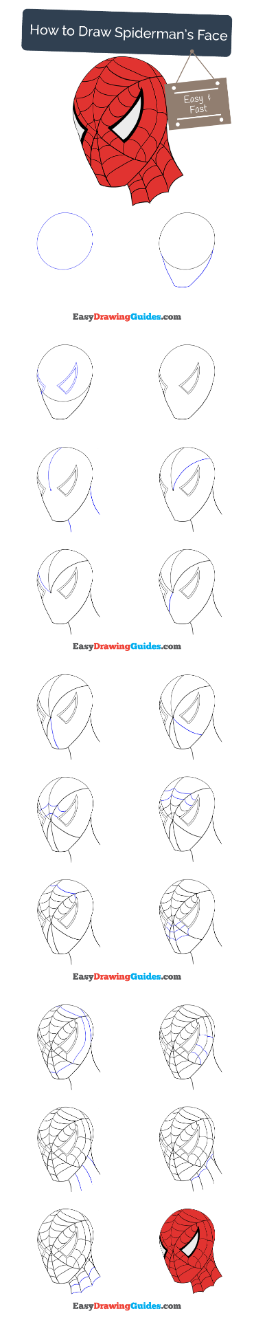 How to Draw a Man's Face - Really Easy Drawing Tutorial