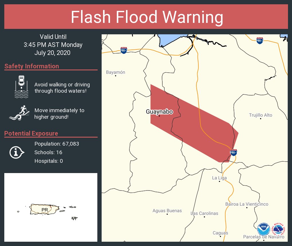 Alertas Meteorológicas PR / RD tweet media