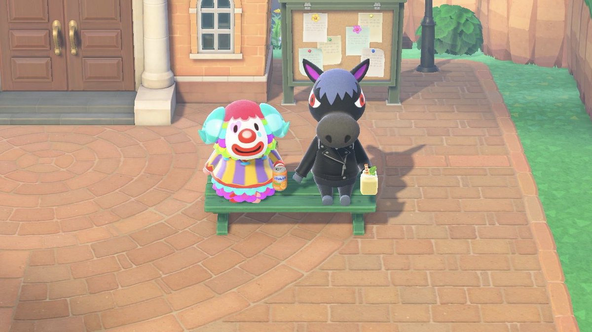 ElstalSaphine's tweet photo. Pietro and Roscoe reminded me of something... #AnimalCrossing #ACNH https://t.co/YS5sU2NWwN