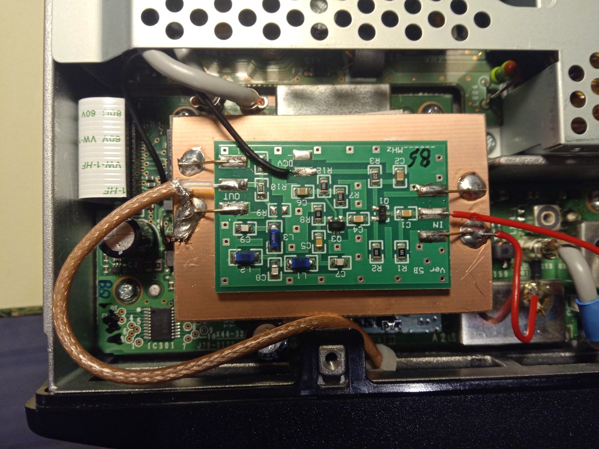 DL9MU's tweet photo. Project: #Shackinacan
Upgrade is coming.
Stay tuned...
#TS480Sat #Gobox #Ammocan #hamradio #digitalbackplane https://t.co/Jc7OObxZdh