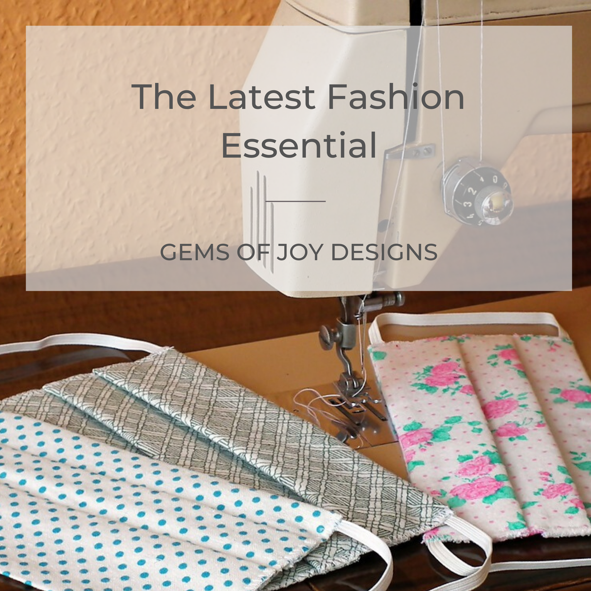 GemsofJoyDesign's tweet image. New blog post: Subscribe and read more here....

Where Fashion Meets Functionality: The Latest Fashion Essential

tinyurl.com/y26ejn6a

#2020Pandemic, #CoronaVirus, #CoronaVirus #Pandemic, #Covid19, #DIYFaceMask, #FacialMasks, #Fashion, #FashionFaceMasks, #FashionMeetsFunction