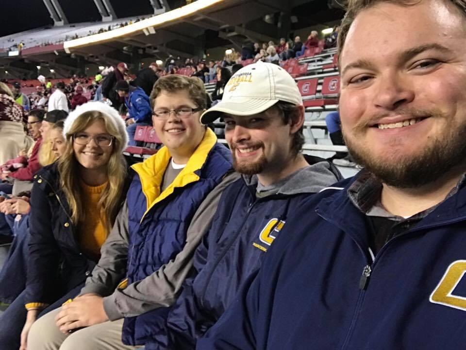 utc_abands86's tweet photo. It’s Meet the Member Monday!! This week: Caleb Rowland! Caleb will he serving as Head Music Librarian this year for the Marching Mocs; he is a senior Music Education Major, and is also a “Self Proclaimed” Mocs Fanatic 🐦 We can’t wait to see you in ONLY 3 WEEKS, Caleb 💙💛#gomocs https://t.co/b5WQ9G101w