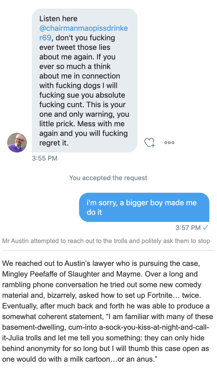 RebootedStef's tweet photo. Wow. The trolls are really out for Ian Austin, this is a fake article I've seen doing the rounds, please retweet for awareness and do NOT under any circumstances post this on other social medis shorn of context. https://t.co/QdkWpFlU1s