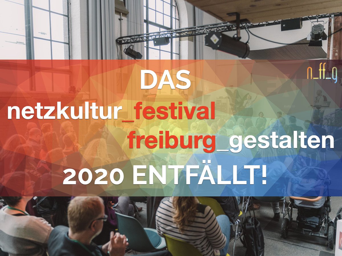 n_f_f_g's tweet photo. Außerdem ist immer noch unklar, wie die Lage im Herbst durch Covid-19 aussehen wird, was unsere ehrenamtliche Arbeit deutlich erschwert und eine Planung unmöglich macht. Sobald wir Neuigkeiten für 2021 haben, werden wir das hier kommunizieren. Vielen Dank für euer Verständis! https://t.co/CDmvO7a7lO