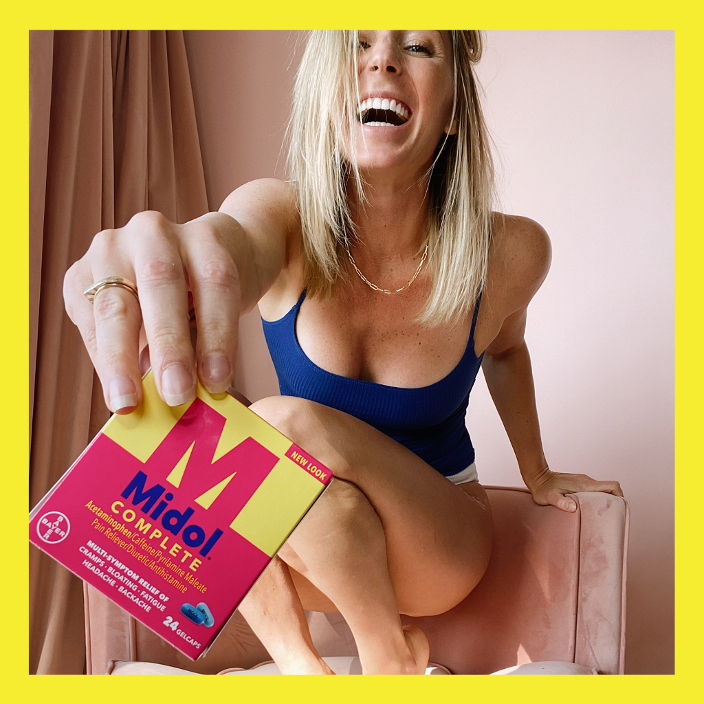 midol's tweet photo. We’re all about real talk. As in real women being M-Powered to talk about their periods.💥 Say hello to @lindseysimcik as she kicks off our new #MyCycleDiaries series and gets honest about her period cycle.
#LifeMPowered #midolmoment https://t.co/AKrxfmI7pt