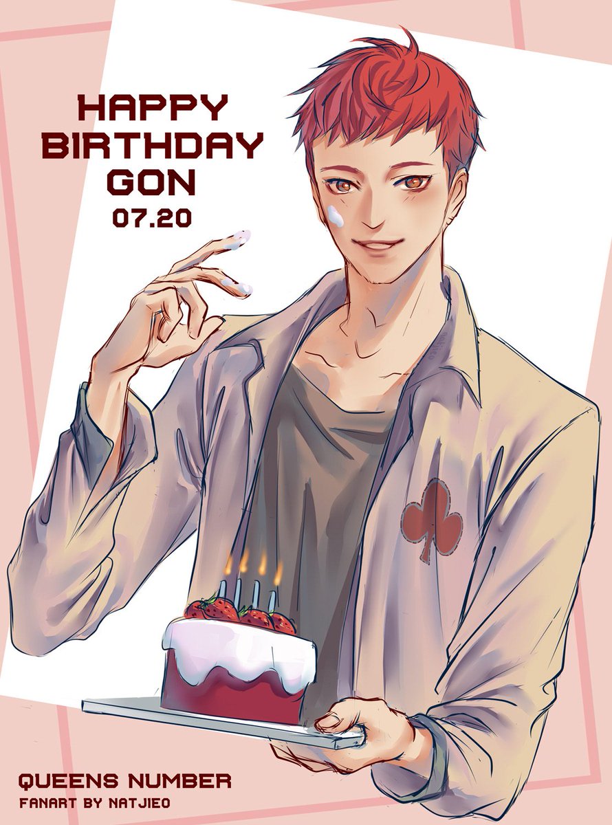 natjieoo's tweet photo. Happy birthday Gon aka Lee Dogeon~ 🥳🎂♥️
Technically it's still July 20th in another part of the world. 

Queens Number is a game by @lucydreamgame

#퀸즈넘버 #퀸넘 #thequeensnumber #queensnumber https://t.co/KzX6qJfOcb
