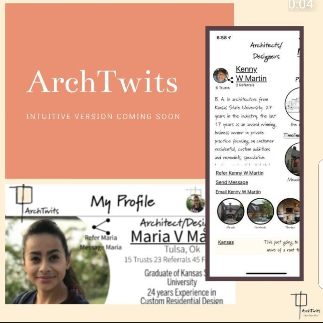 Archtwits1's tweet photo. Intuitive ArchTwist is coming soon! all the tools you need to advance and grow your business. soon available on android
#architecture #construccion #beches #stylist #designer #chef #waiter #eventproduction #photography #civilengineering #engineering #industrialdesign #system https://t.co/kL9a46UXL9