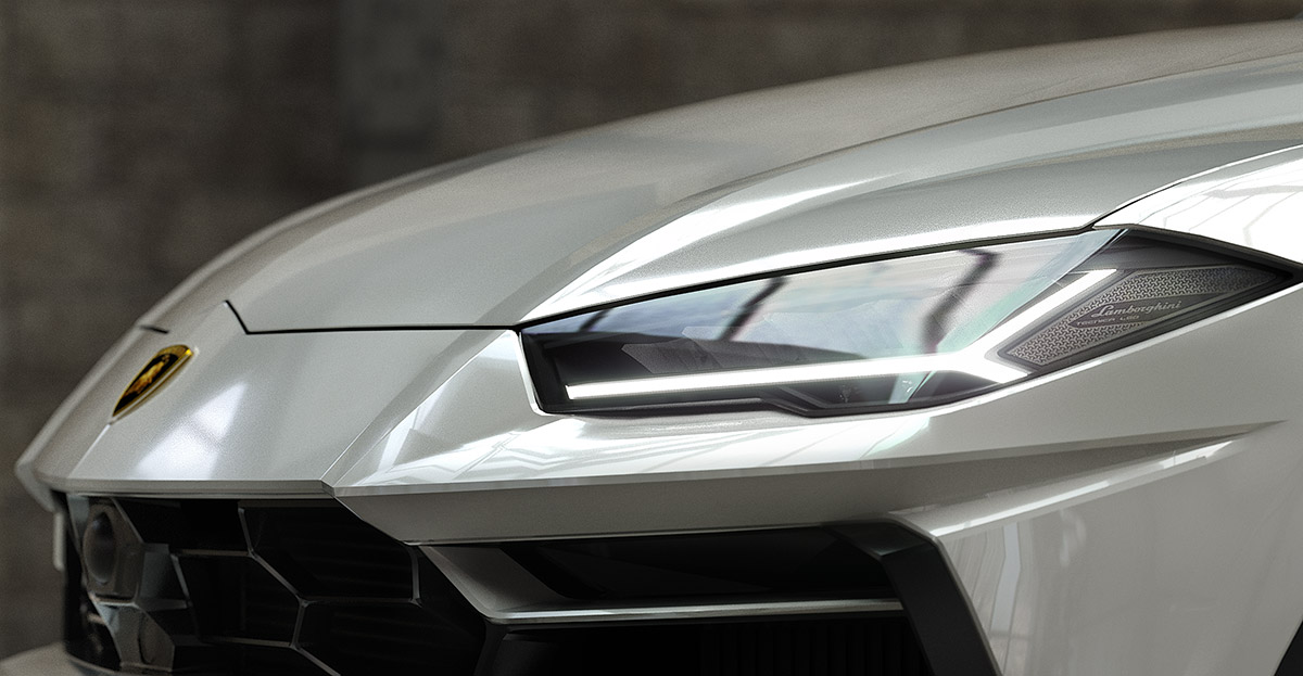 Adsk3dsMax's tweet image. This gleaming #Lamborghini is giving us a serious need for speed! ⚡ Render created by Léandre Hounnaké with the help of #3dsMax and #Mudbox.