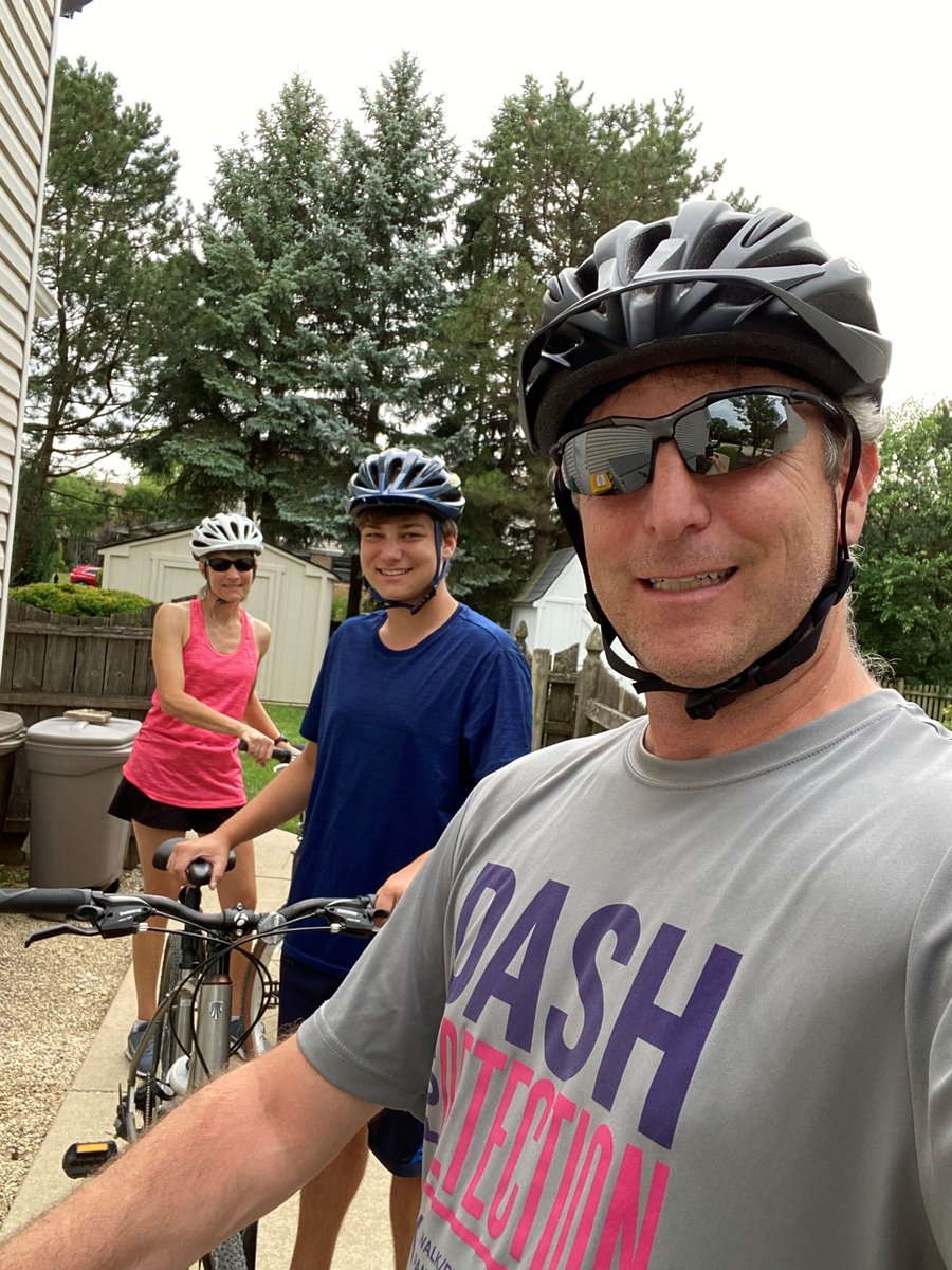 RolfeFoundation's tweet photo. Board Member, Keith Rutman, and family DASHed by walking, biking, AND shooting some pool this weekend. Way to get moving for our mission! Thanks for sharing your photos with us, Keith!
#DASHingTogether #RolfeFoundation #PancreaticCancer https://t.co/LPiFUAP1yH
