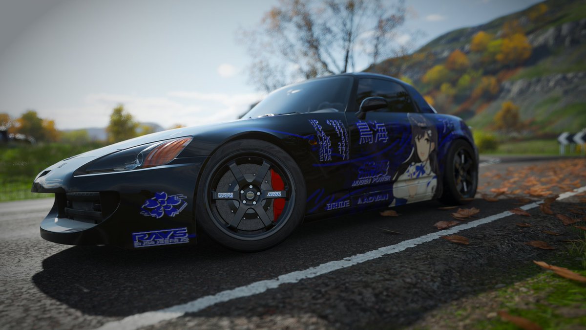 TheSpeedFactor1's tweet photo. ... that's why I started from scratch and came up with this Honda S2000 design which I like a lot more.
#ForzaHorizon4 #AzurLane #HondaS2000 #Itasha #Choukai https://t.co/HIydTdqjZq