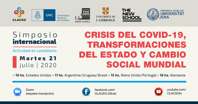 Crisis del Covid-19, transformaciones del Estado y cambio social mundial -  CLACSO