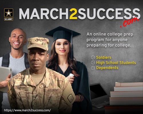 goarmypa's tweet photo. Do you know about https://t.co/fNigU0mHsH?
#March2Success lets you:
📚 Study at your own pace
📝 Take pre-tests to determine strengths and weaknesses
✏️ Get a study plan and goals tailored just for you
📓 Prepare for the #ASVAB
Learn more 👇 
https://t.co/cgDR2q9bRm https://t.co/dzcLwyVi2s