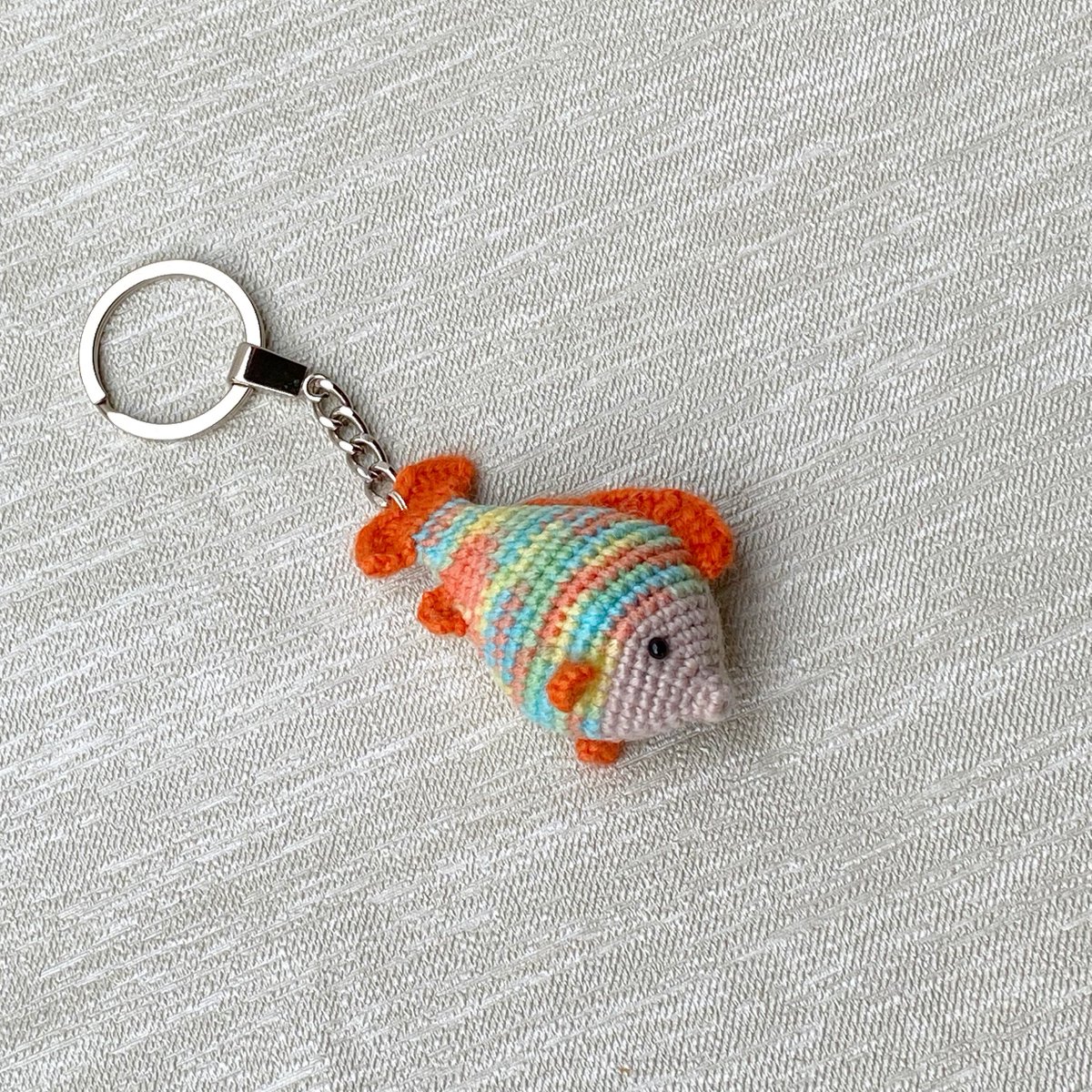 CrochetToy's tweet photo. Crochet pattern Keychain rainbow fish tutorial fob https://t.co/FRxv1hTm9w #etsy #pattern #crochet #crochetpatternfish #patternfobfish #zippercharm #amigurumipattern #backpackpedant #writtenpatternfish #phototutorialfish #keychainpattern https://t.co/pZG2S640BC