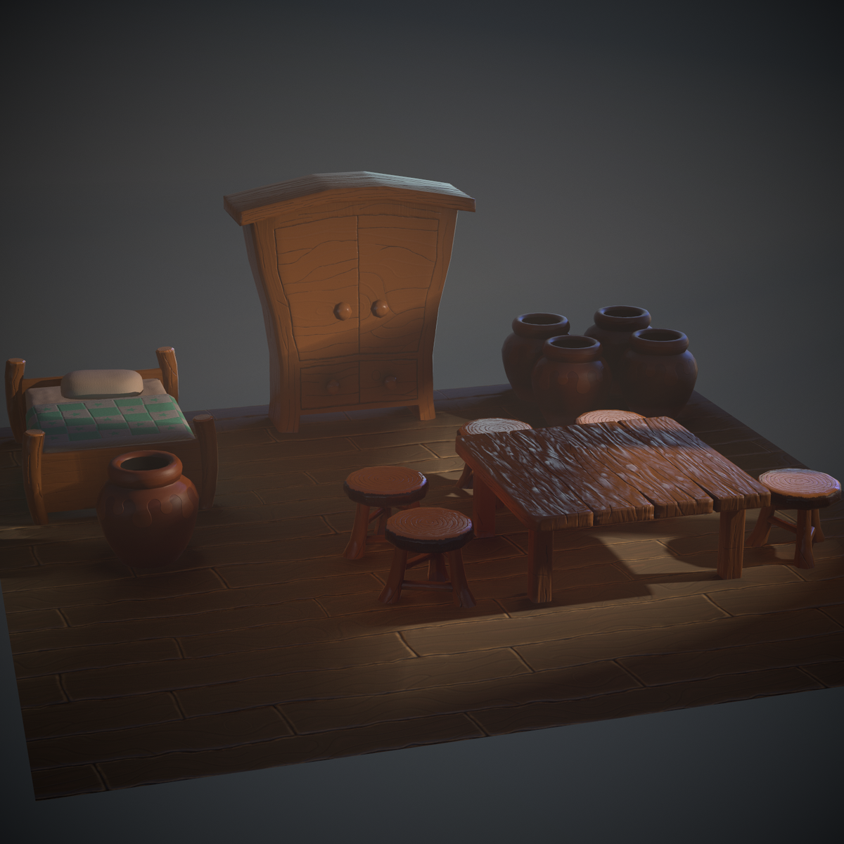 DmLivanov's tweet photo. https://t.co/vunkzoWBJM Check out my Fiverr Gig https://t.co/ZVvETfR2M6 #3d #3dmodeling #blender #blender3d #marmoset #marmosettoolbag #handpainted #handpaintedtextures #substancepainter #wooden #stylized #stylizedfurniture #pot #bed #table #stool #closet https://t.co/IIE4L77gwv