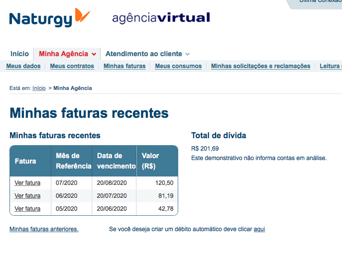 fslima's tweet photo. Gostaria de saber o porquê de a conta da @Naturgy @NaturgyBrasil ter triplicado o valor, conforme as faturas dos meses entre junho e agosto, se não houve NENHUM tipo de aumento no consumo do serviço. #reclameaqui #naturgybrasil #aumentoabusivo https://t.co/6uNZRN35ym