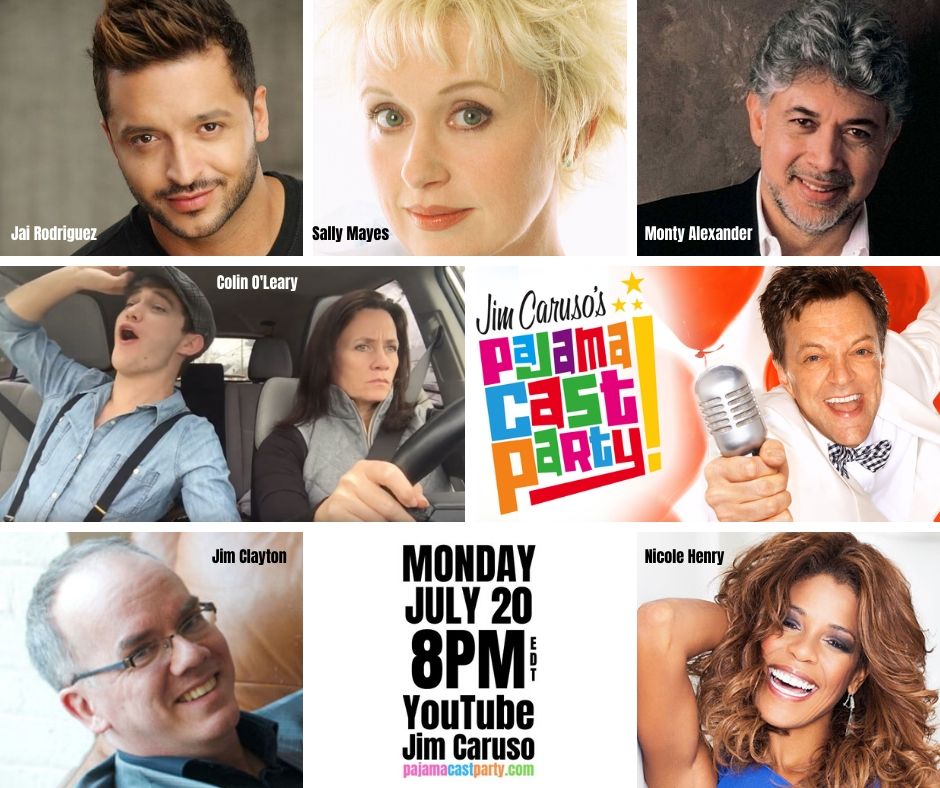 NicoleHenryJazz's tweet photo. Looking forward to joining @JimCaruso1 tonight for his weekly #pajamacastparty at Birdland as a singing cast member. It’s a fun night that usually happens live at #BirdlandJazzClub in #NYC, but join us on YT https://t.co/1ukTn9ViQb at 8pm EST TONIGHT! #supportBroadway #jazz https://t.co/b1HhdEmokT