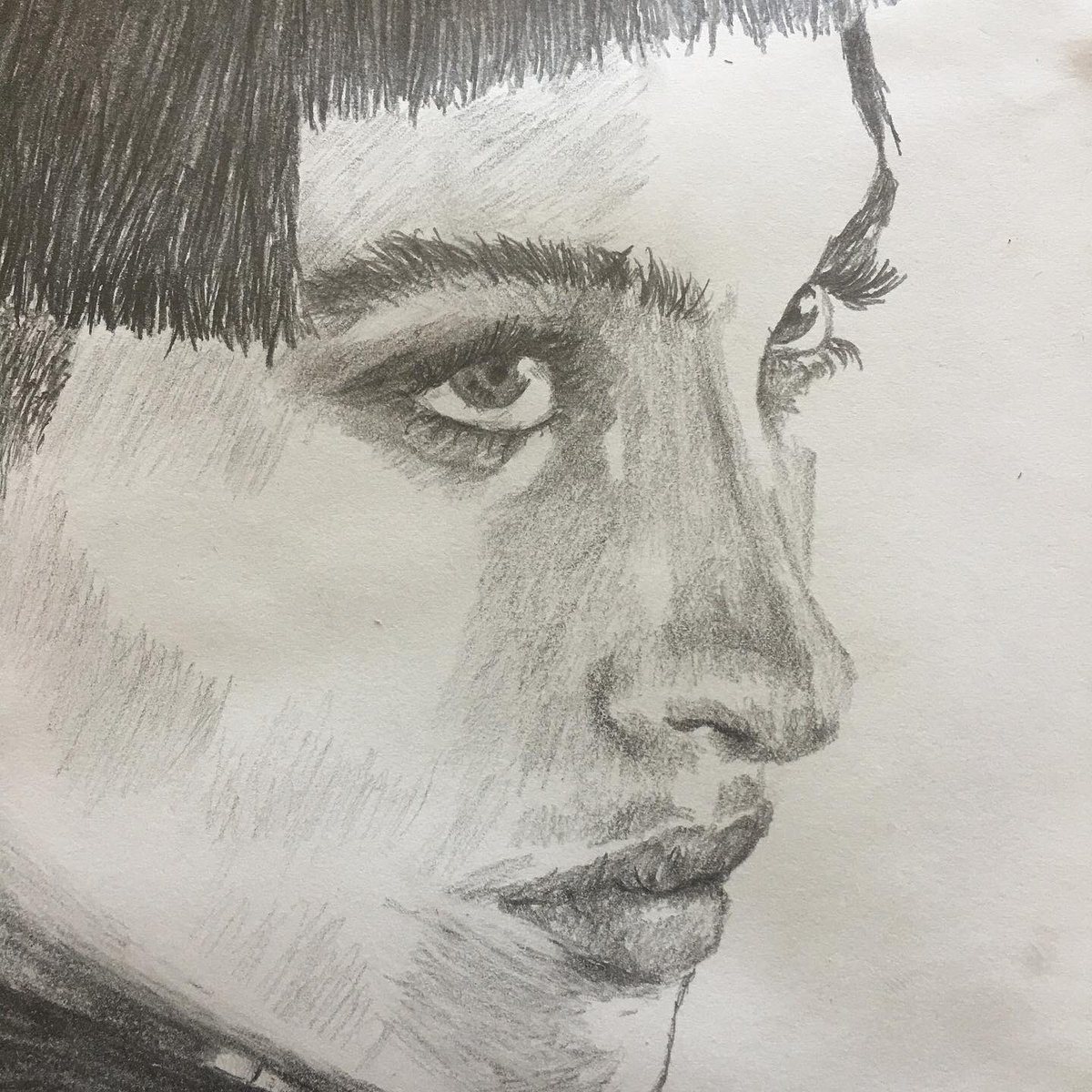 GrimGT2's tweet photo. finally finished this drawing...time to hibernate ✌🏾#artshare https://t.co/15isJtiy4E