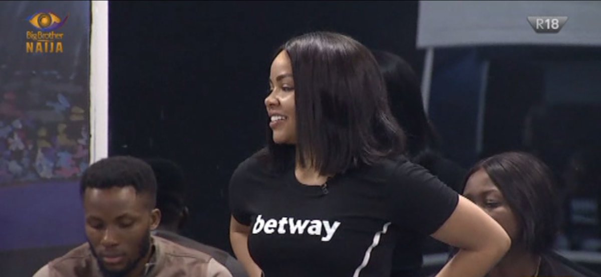 bbnaija2020___'s tweet photo. Say hello to the first #BBNaija Lockdown Head of House, #BBNengi and the Deputy HoH, #BBWathoni 
#BBLiveBlog https://t.co/nBVsBHL9pR https://t.co/NCImE2bprW