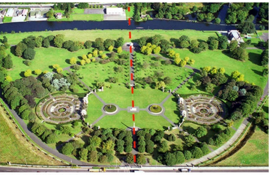Genuinely uncertain on this: a bridge joining the War Memorial Gardens with the Chapelizod Road.I don't see what the bridge aims to connect, and worry it could dominate a nice, peaceful (and thus rare!) part of the urban Liffey. But am open to being convinced.Thoughts?