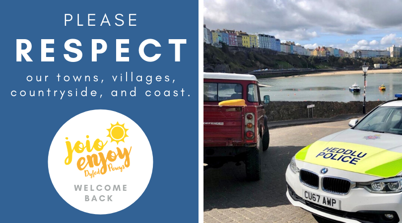 DyfedPowys's tweet photo. With lots of people keen to visit Dyfed-Powys this summer, we ask that you #EnjoyDPP by being safe, sensible, and respectful as we welcome you back.

More >> https://t.co/QlVkWzo25i https://t.co/j2v0evFKNC