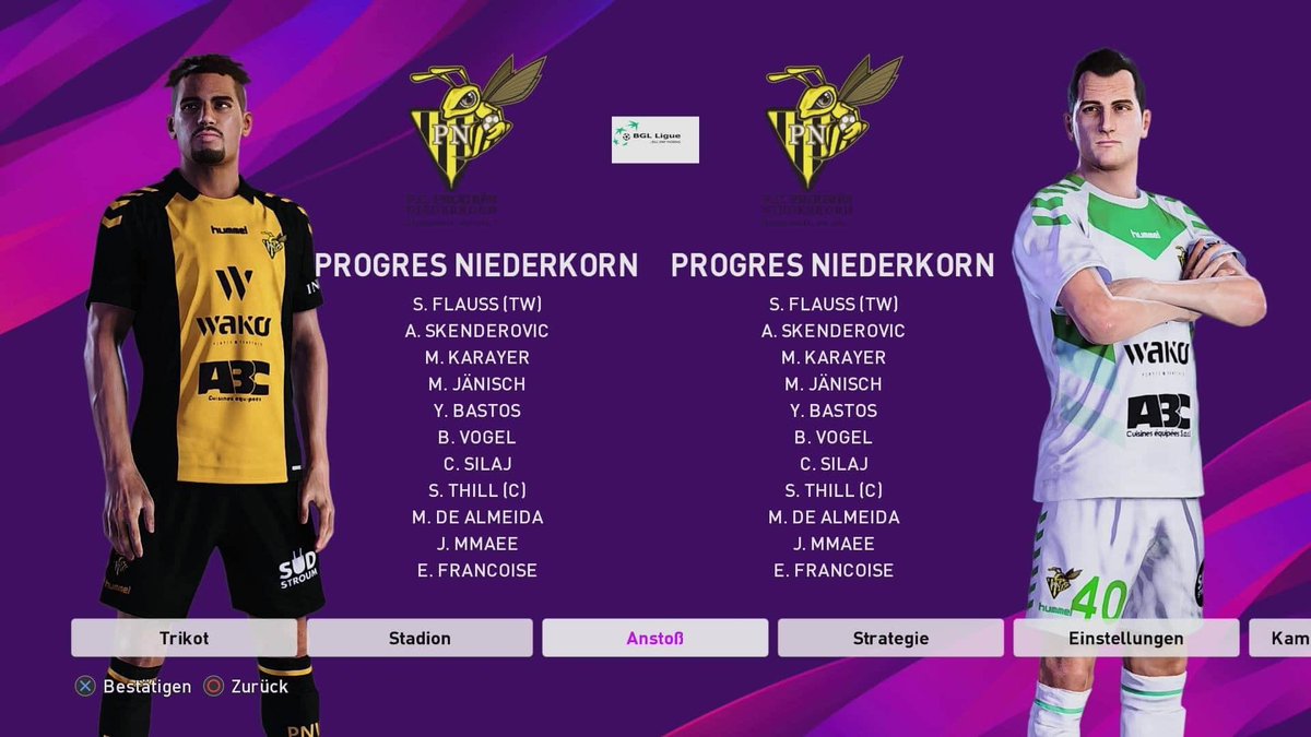 peslux's tweet photo. [PES 2020] Progrès Niederkorn - BGL Ligue

https://t.co/5DWX4NpxE5

#efootballpes2020 #pes2020 #Pes #BGLLigue #FoPes #PesWorld #ProgresNiederkorn https://t.co/2LVyNzjlfZ