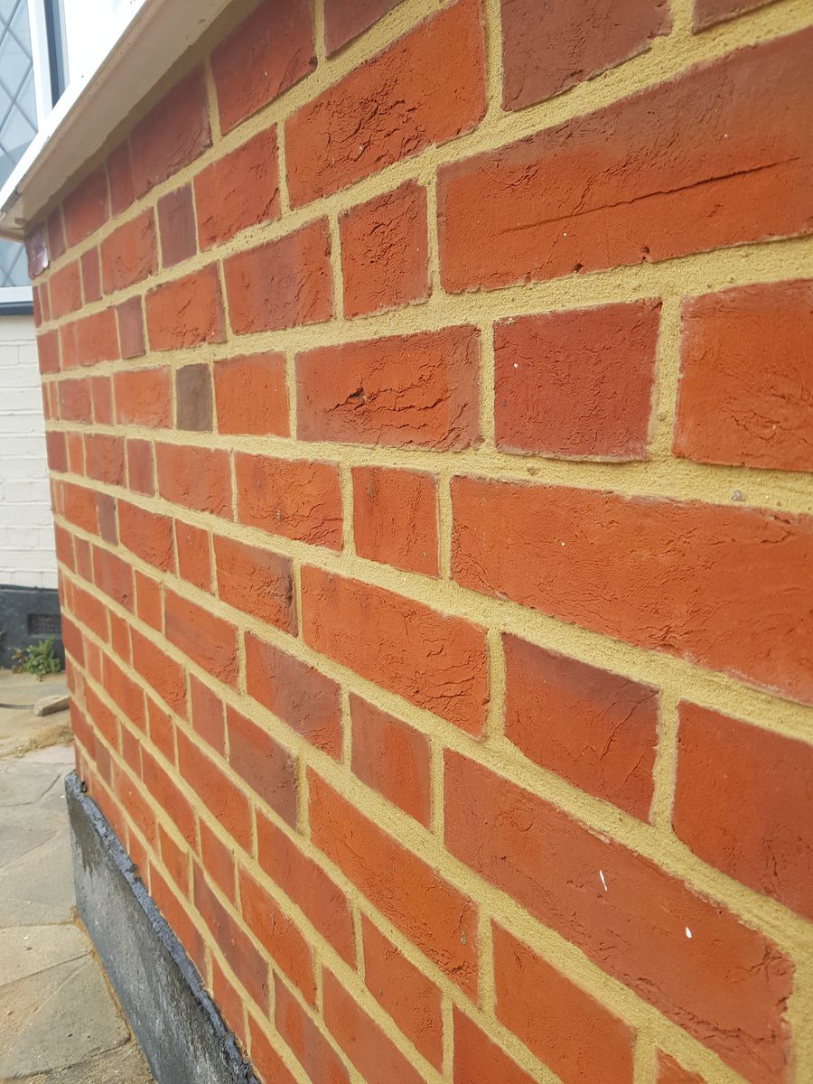 SpartanStone's tweet photo. BRICK RESTORATION PROJECT.

~Removal of defective cement based pointing
~Careful cleaning of brickwork.
~Traditional flush repointing in natural lime

https://t.co/1CQlMkYJTC https://t.co/KqL1Wzqx5h
