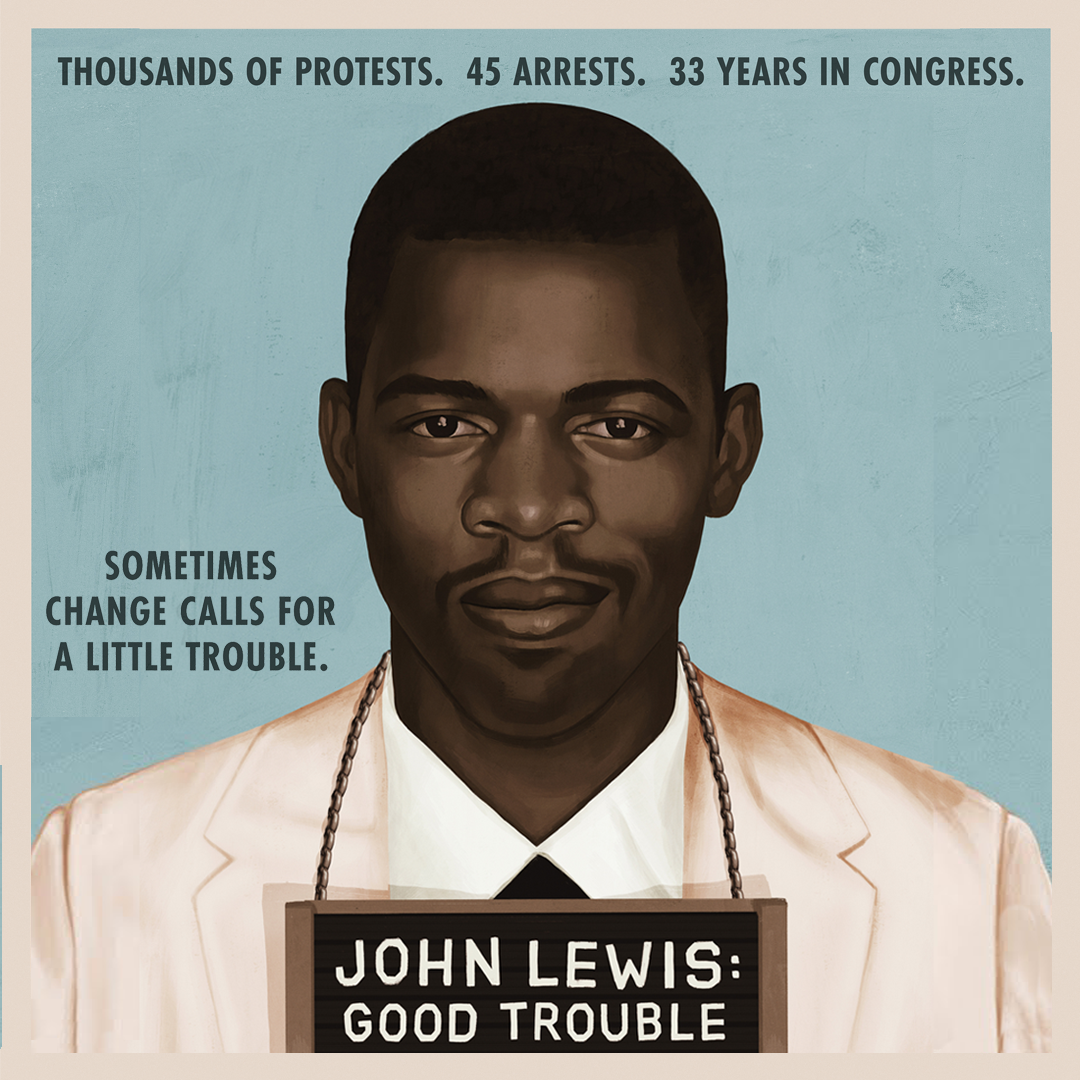 Ready to mindfully make #GoodTrouble? Today we honor John Lewis with a conversation with Probation Officer Faris Wallace on <a href="/PickensPoints/">Dr. Isaiah Pickens</a> IG Live at 3:30ET about healing the justice system.