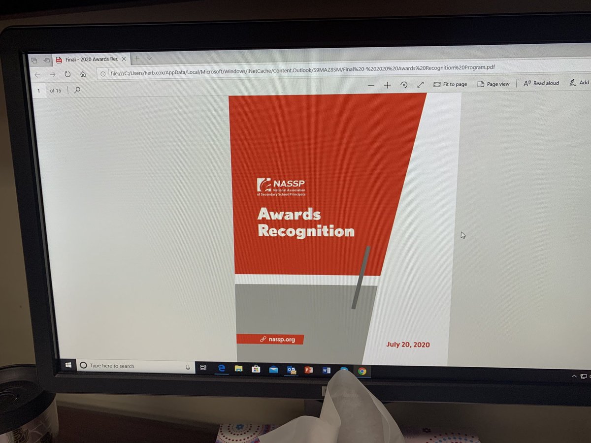 MidwayMS's tweet photo. Celebrating Mrs. Harris this afternoon as the ⁦@TASSP1⁩ Texas Assistant Principal of the year, as recognized by ⁦@NASSP⁩ 
This ceremony would have been conducted in Maryland at the National Conf but that was unfortunately cancelled.
Congrats, Mrs. Harris!
#IAGDTBAP https://t.co/JcWHwuCbFh