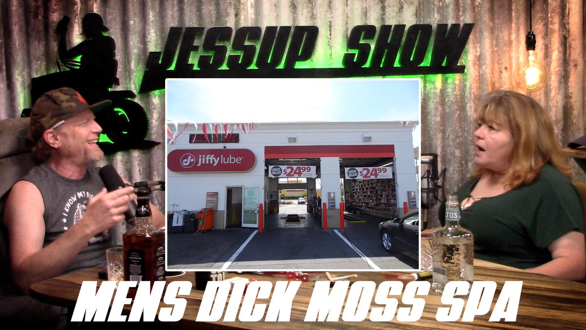 stevejessup's tweet photo. https://t.co/Xvtx5MZ4gR Steve's Dick Moss Spa!
I told my bud Karla about my million dollar idea to open a dick moss spa for men. You can watch this full episode at https://t.co/HLO19SV6i0
#JessupShowPodcast #JessupShow #Podcast #Comedy #DickMoss #Manscaped #trimyabushes https://t.co/0WP9nroXfN