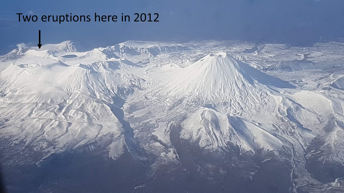 Next, we’ll be looking to see if it could work at Tongariro or Ruapehu, which receive tens of thousands of visitors each year. I took this photo flying over them last month (thanks to the pilots at  @FlyAirNZ who know how to set a flight path). 16/