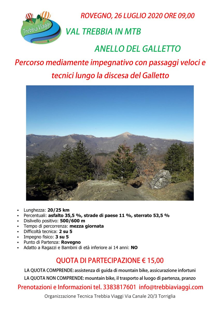 TrebbiaViaggi's tweet photo. Metti alla prova le tue capacità sportive, ma in tutta sicurezza https://t.co/m1cruMVcep