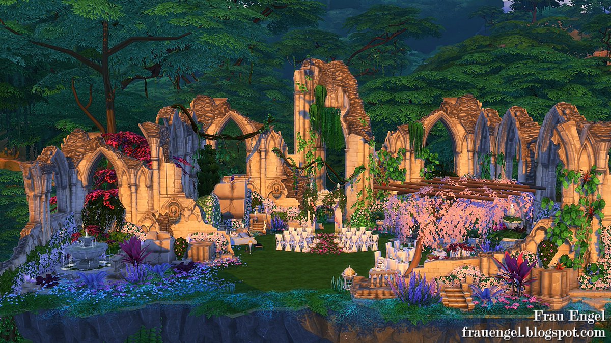 engel_frau's tweet photo. Magical ruins for an incredible wedding! ๐
For the #SparkdChallenge
Watch the video here https://t.co/3KDYFIyiMn
#ShowUsYourBuilds #TheSims #SimsCreatorsCommunity #FrauEngelSims @TheSims https://t.co/bKmnjjxjHh