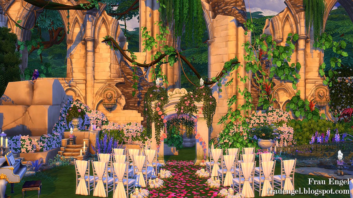 engel_frau's tweet photo. Magical ruins for an incredible wedding! ๐
For the #SparkdChallenge
Watch the video here https://t.co/3KDYFIyiMn
#ShowUsYourBuilds #TheSims #SimsCreatorsCommunity #FrauEngelSims @TheSims https://t.co/bKmnjjxjHh