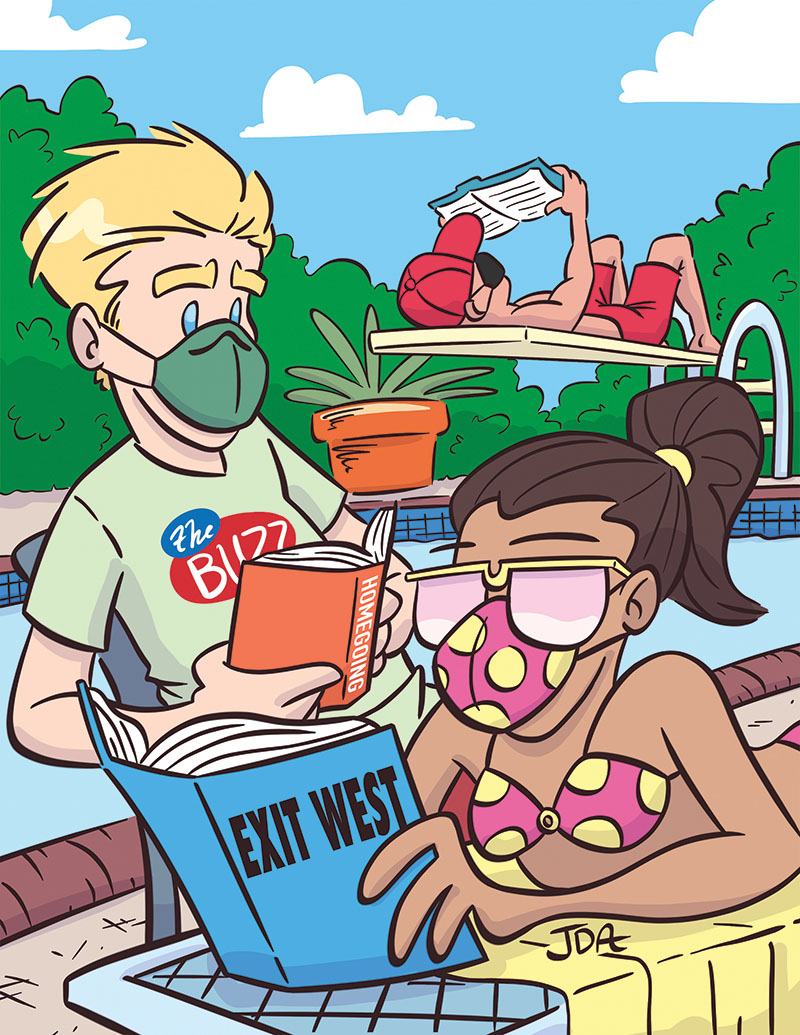 RJHSLibraries's tweet photo. RAIDERS! One month left of summer vacay 😳Where has your #RJroadtrip taken you?🗺We love seeing all your miles pile up &amp; everyone’s fun pics!📸Keep reading! 📖Keep safe!😷Start your #RJroadtrip today at https://t.co/oHMkkYipRs 📚 😎 #RJReads  #2020RJsummerreadingchallenge #amdg https://t.co/niVmk4xFZI