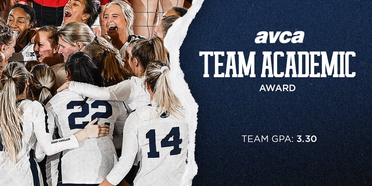 With a 3.30 GPA during the fall and spring semesters, we earned our first <a href="/AVCAVolleyball/">AVCA</a> Team Academic Award! 

#WeAre

Release ▶️ bit.ly/2Cmmcll