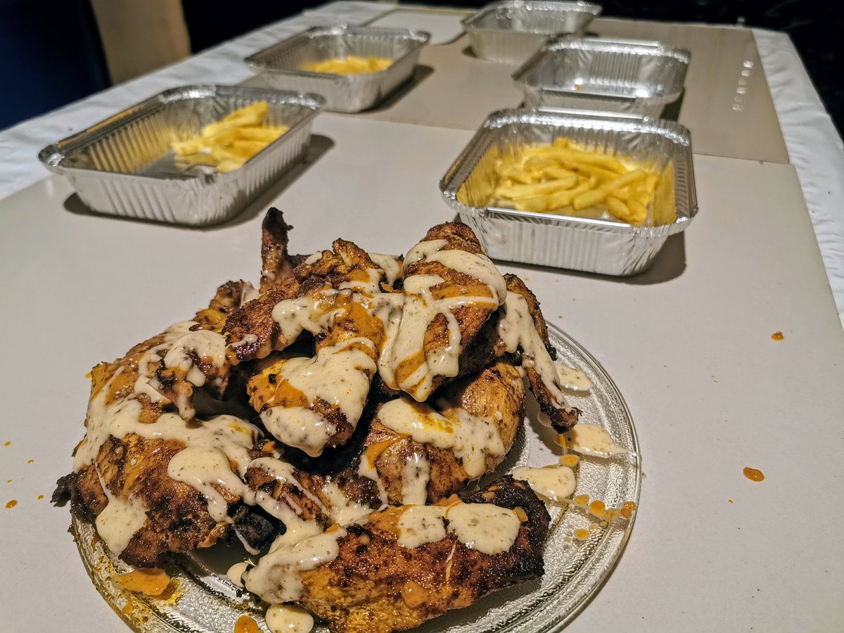 ydb_ZN's tweet photo. My Aim Is To Control The Whole Chain. I'm A Farmer, A Poultry Farmer Specifically A Broiler Farmer. I Sell Live Chickens, Slaughtered Chickens On Request, A Whole Roasted Chicken Now We Have Also Embarked On A New Journey Making Our Own Chicken Tikka! I'm My Own Supplier. #farm https://t.co/rByzJyNe4S
