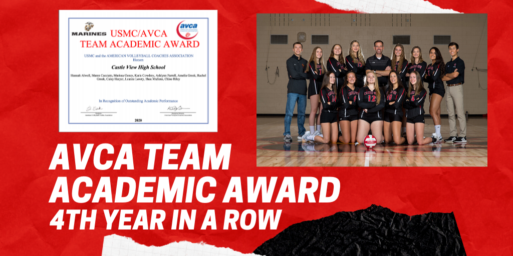 Big congrats to our girls, who work extremely hard in the classroom, on being awarded the AVCA Team Academic Award for the 4th year in a row. Our team GPA was an amazing 4.03 in 2019/2020.