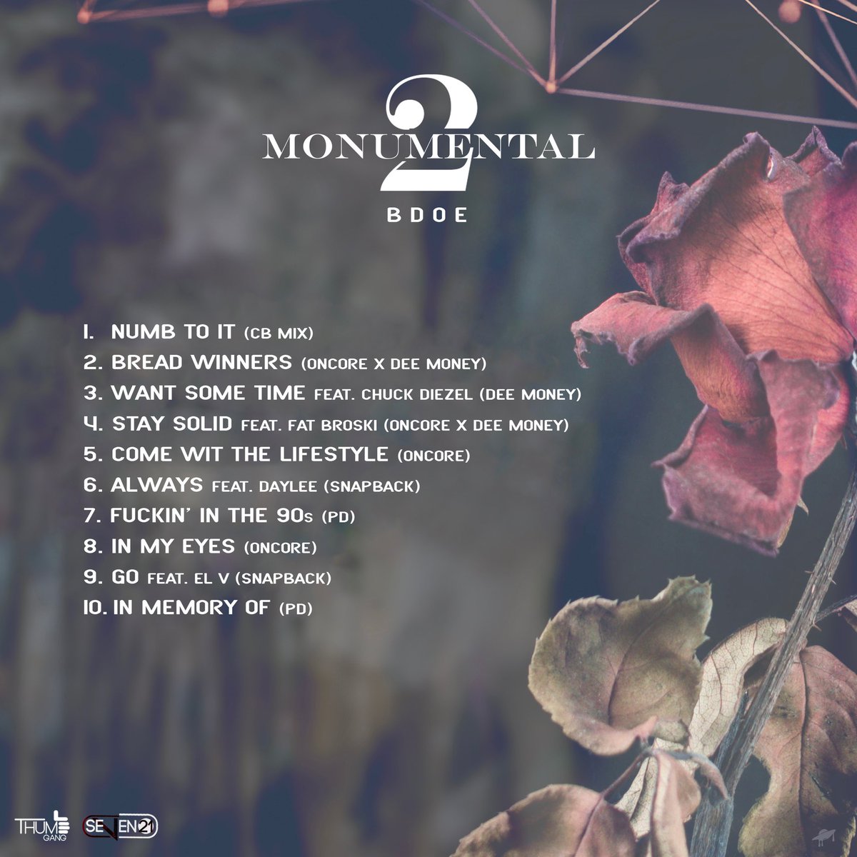 BDOE_'s tweet photo. My new album 2 Monumental dropping tonight! 7/21 all platforms get ready https://t.co/nApyKtvRuR