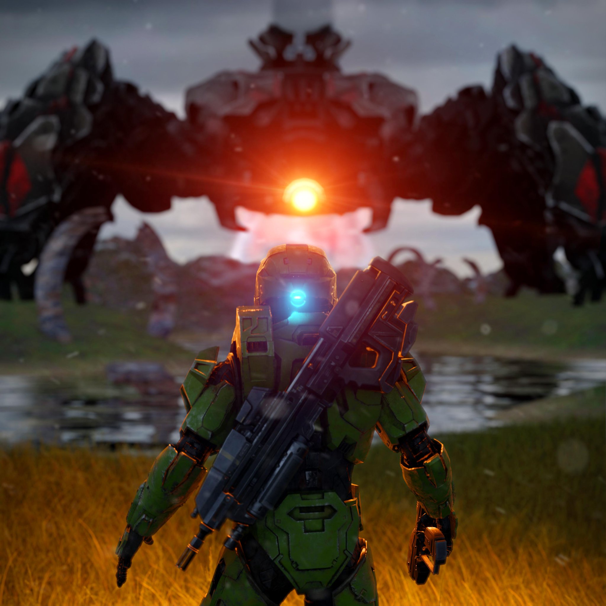 Halo We Love Drproctor14 S Take On Chief Encountering A Banished Scarab Who Do You Think Would Win Halospotlight Halo We Love Drproctor14 S Take On Chief Encountering A Banished Scarab Who Do You Think Would Win Halospotlight