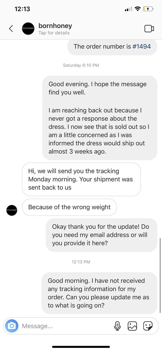 What makes it worse is she keeps lying. She told me my dress was shipping 3 times!!! I tried to be understanding cause of COVID but come on. This was from mid JUNE.