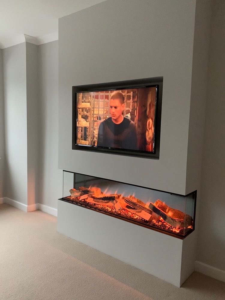Evonicfires's tweet photo. Check out this absolute beauty from evonic’s very own @robgarne . Linnea model installed and finished off last week, and what a job he’s done 👌🔥👌 what do you think? @evonicfires #completed #newinstall #smarttech #workswithalexa #style #modernhomes https://t.co/eFWnj8qL4J